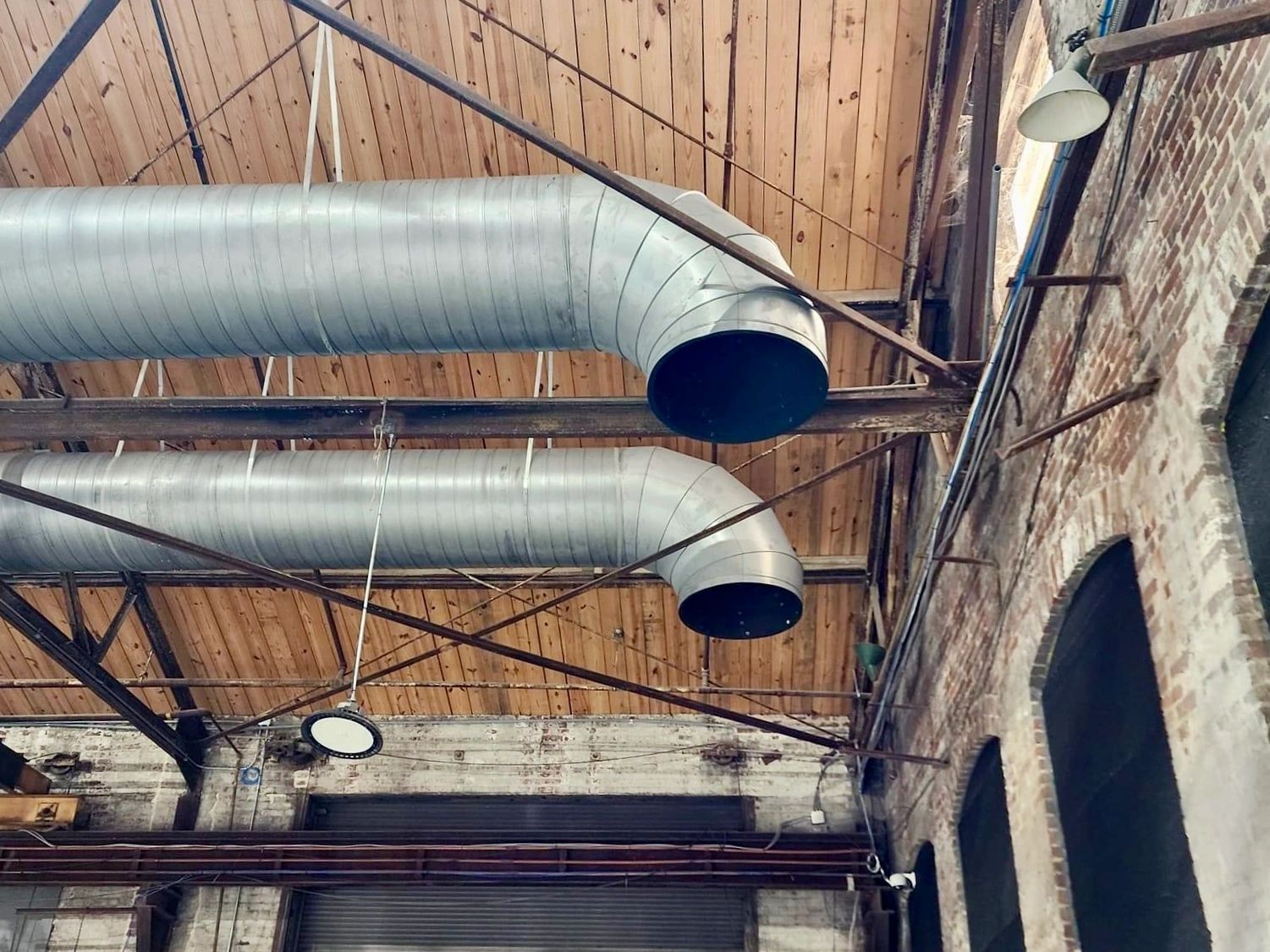 Commercial ductwork installation